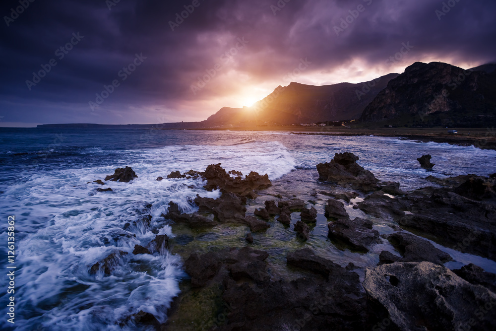 Coast of Sicily