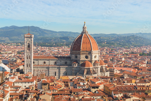 Wallpaper Mural Panorama of the Florence city and the Cathedral Santa Maria del Torontodigital.ca