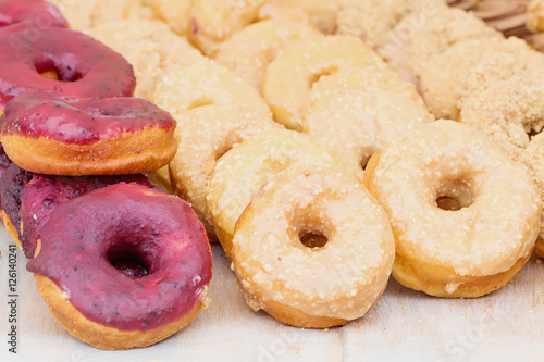 Donuts on street food