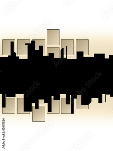 Plakat w ramie abstract background