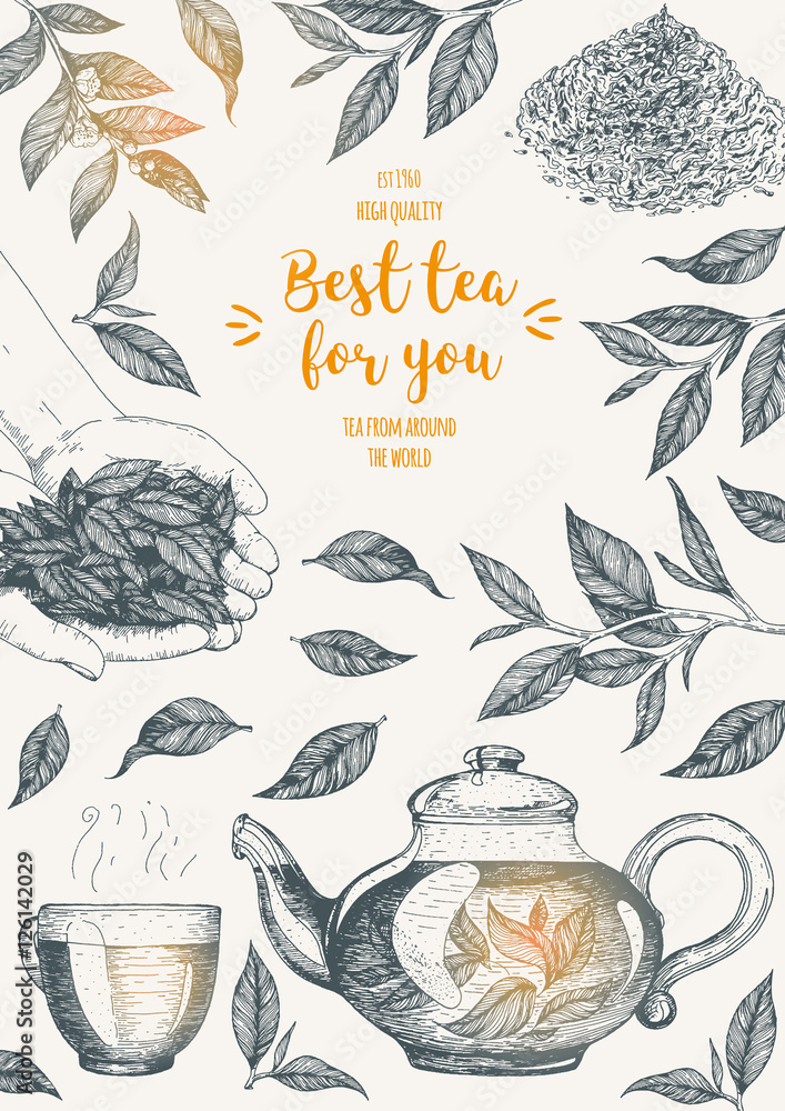 Top more than 136 tea advertisement poster drawing latest seven.edu.vn