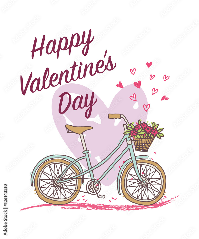 Happy Valentine's day card Happy Valentine's day card