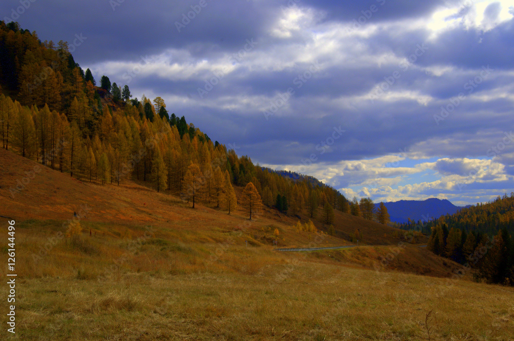 Осенняя горы