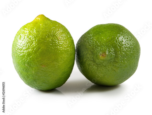 isolated image of lemons close-up