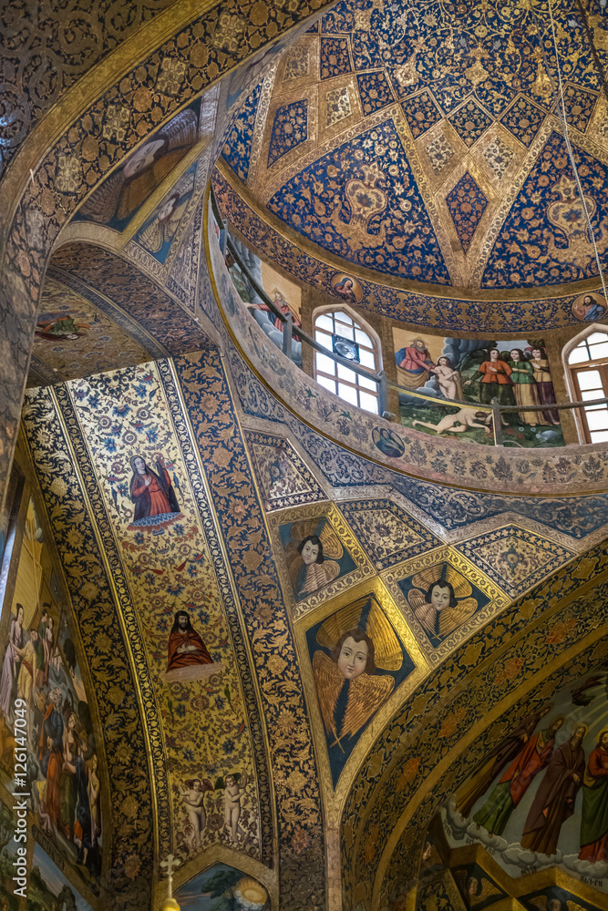 Der Iran - Isfahan  Armenische Kirche