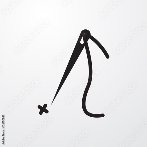 sewing icon illustration