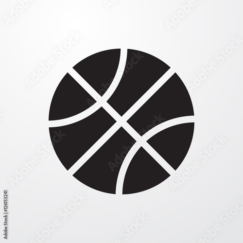 basketball icon illustration