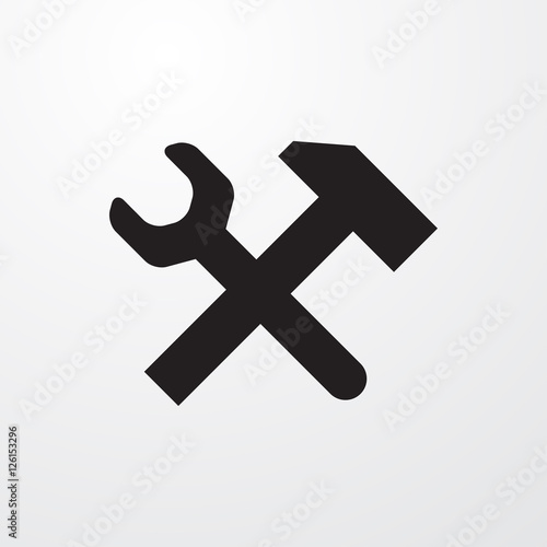 wrench hummer icon illustration