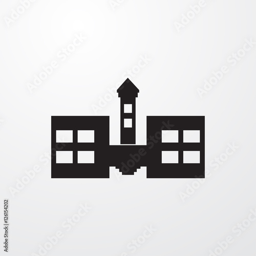 school icon illustration
