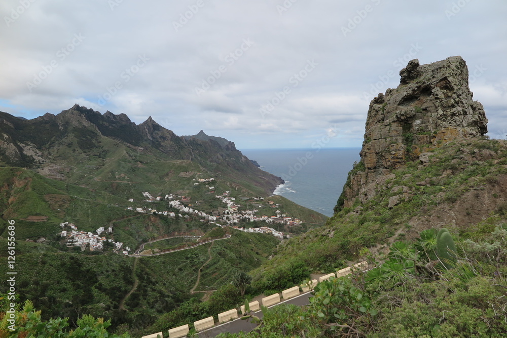 Obraz premium Teneriffa - Unterwegs im Anaga Gebirge