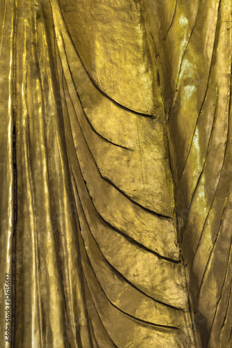Картината върху платно Golden Buddha detail, Mandalay, Myanmar
