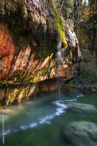 Automne enchanté sur la cascade de Schiessentumpel photo