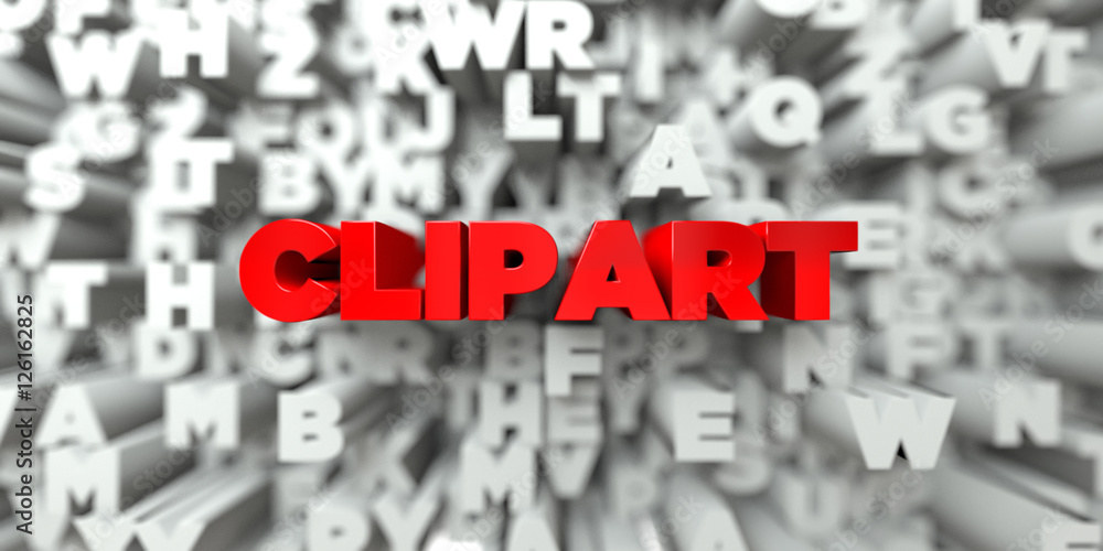 CLIPART - Red text on typography background - 3D rendered royalty free stock image. This image can be used for an online website banner ad or a print postcard. CLIPART - Red text on typography background - 3D rendered royalty free stock image. This image can be used for an online website banner ad or a print postcard.