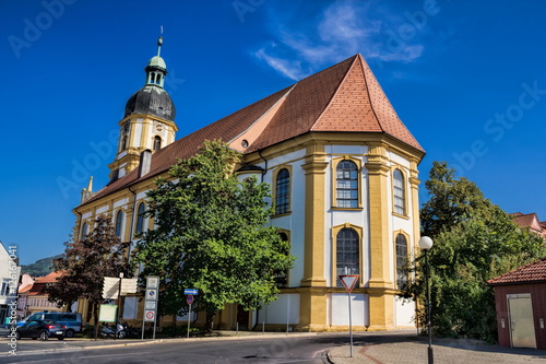 Obraz na płótnie Suhl, Kreuzkirche w salonie