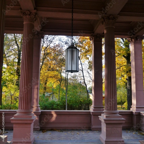 Schloss Biesdorf im Herbst photo