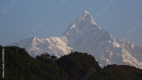 Machapuchare Mountain, Himalayas, Nepal