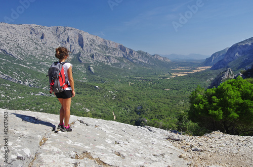 Obraz na płótnie Trekking in Sardinia w salonie