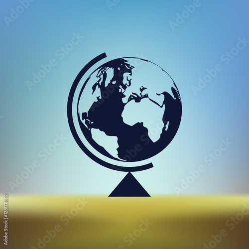 Globe icon