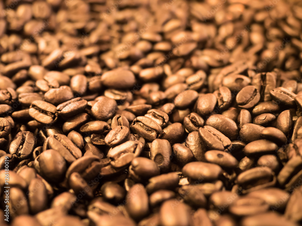Gold coffee beans Gold coffee beans