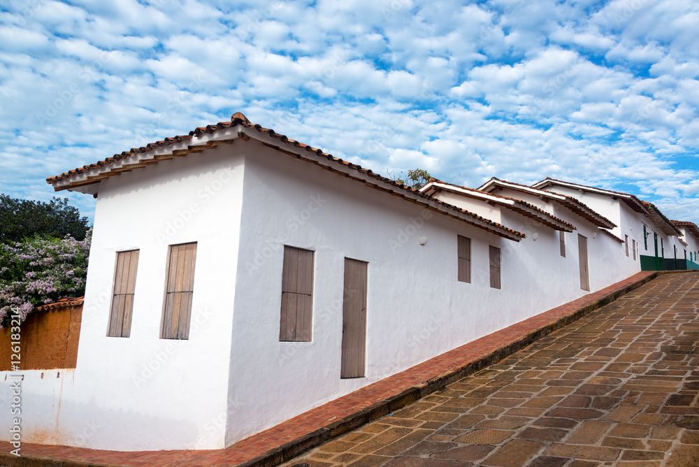 Colonial Architecture and Sky