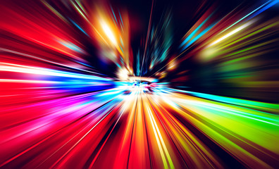 Abstract motion blur for background