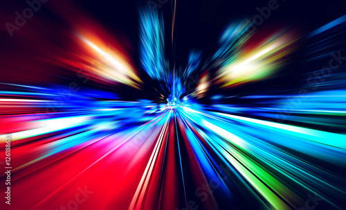 Abstract motion blur for background