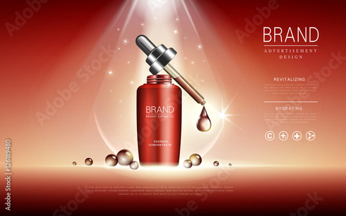 Cosmetic ads template