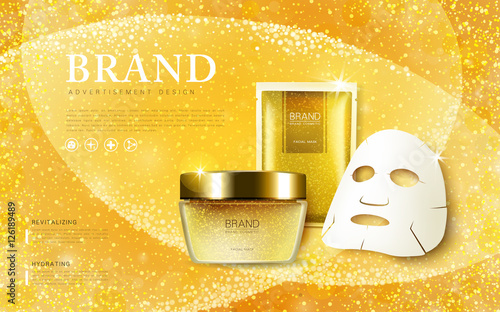 Cosmetic ads template