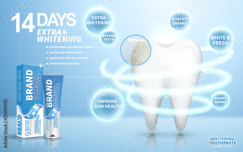whitening toothpaste ad