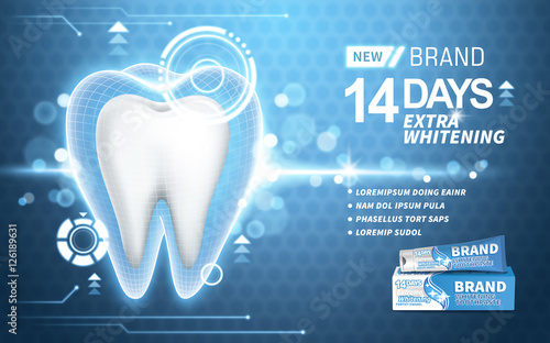 whitening toothpaste ad
