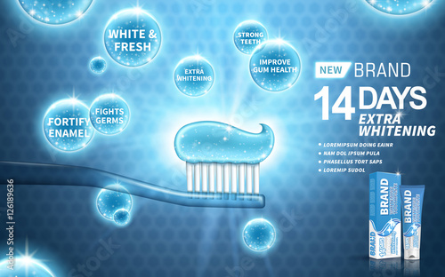 whitening toothpaste ad