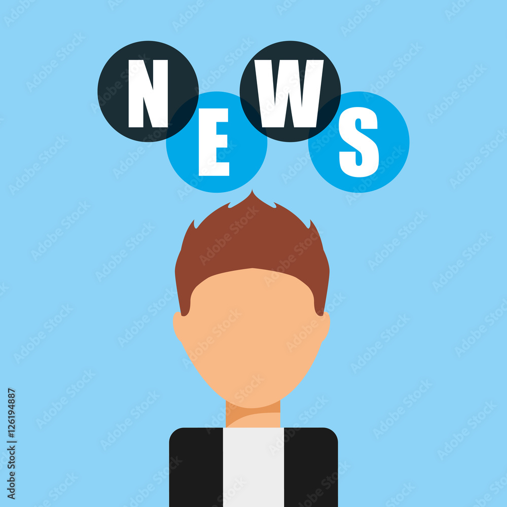 reporter breaking news icon vector illustration design reporter breaking news icon vector illustration design