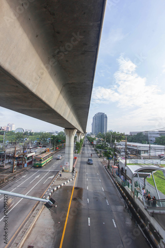 Sky train routes.