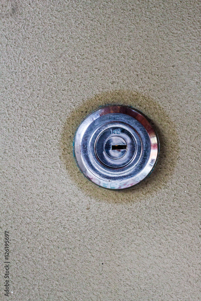 key combination lock on the safe key combination lock on the safe