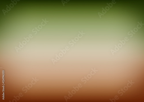 Green Brown Gradient Background Vector Illustration