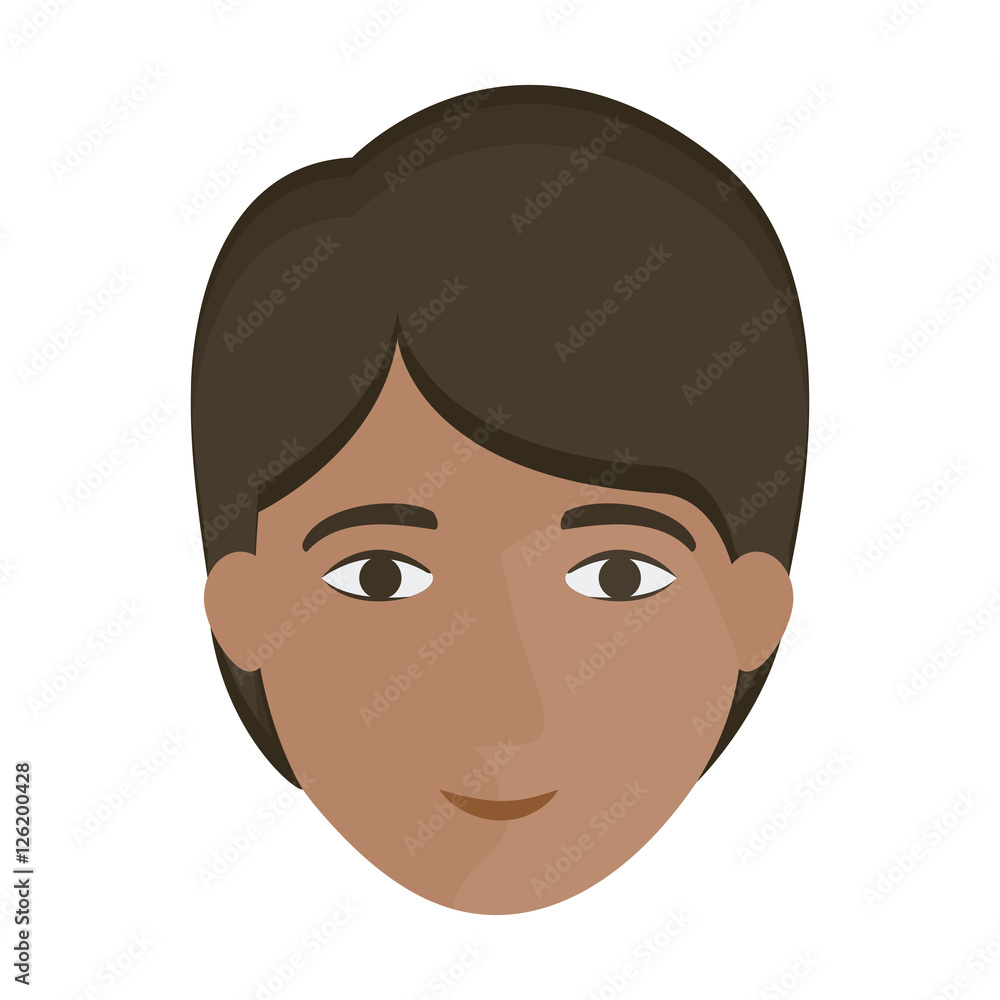 Man cartoon icon. Male avatar person human and people theme. Isolated design. Vector illustration Man cartoon icon. Male avatar person human and people theme. Isolated design. Vector illustration