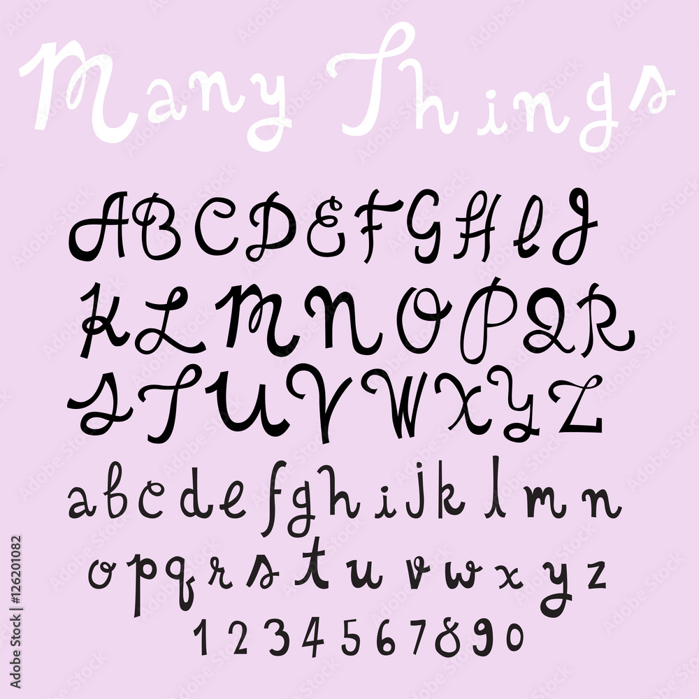 fun doodle font collection,hand drawn alphabet set fun doodle font collection,hand drawn alphabet set