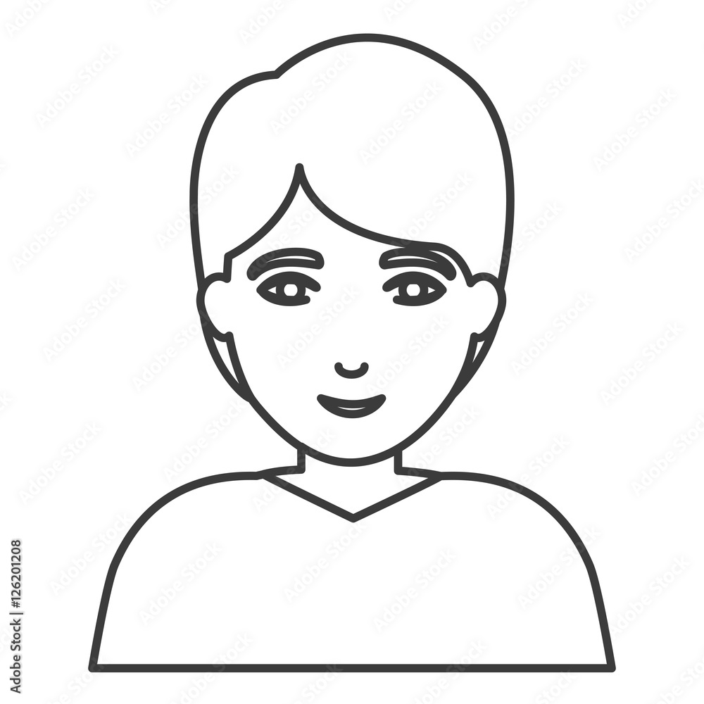 Man cartoon icon. Male avatar person human and people theme. Isolated and silhouette design. Vector illustration Man cartoon icon. Male avatar person human and people theme. Isolated and silhouette design. Vector illustration