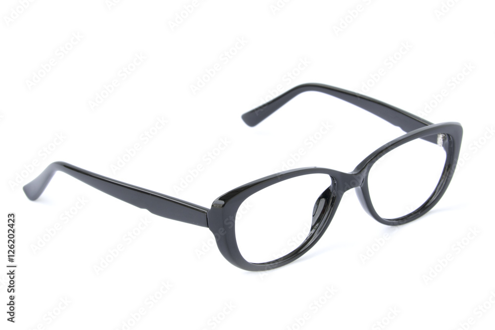 Modern fashionable spectacles isolated on white background, Perf Modern fashionable spectacles isolated on white background, Perf