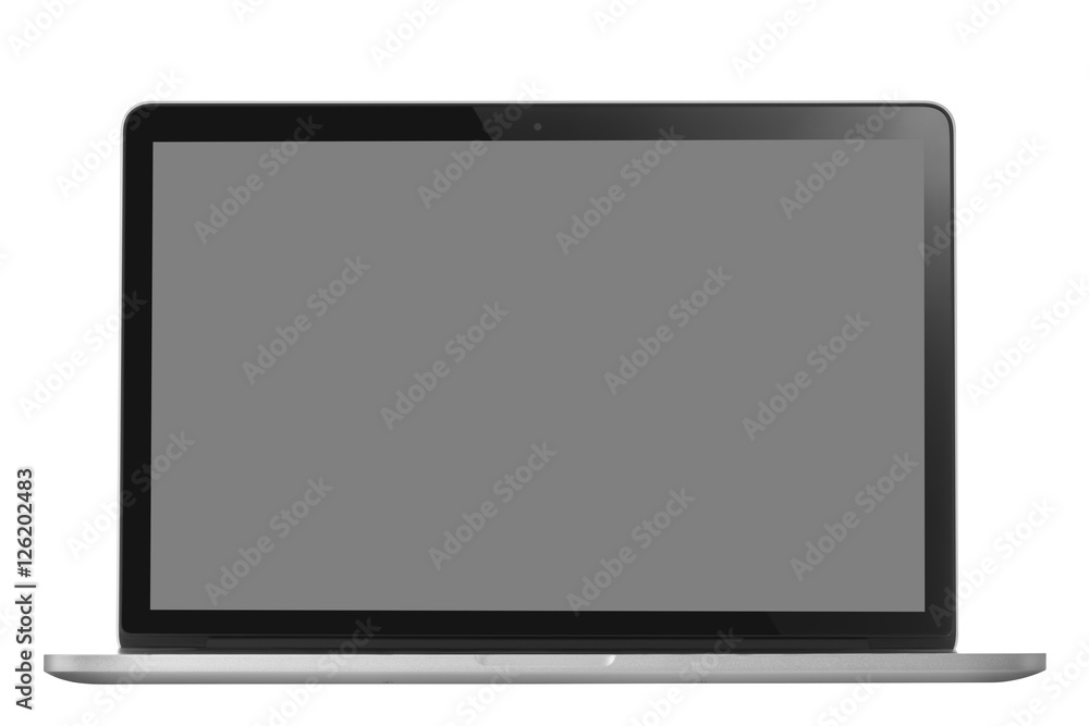 Laptop isolated on white with clipping path Laptop isolated on white with clipping path