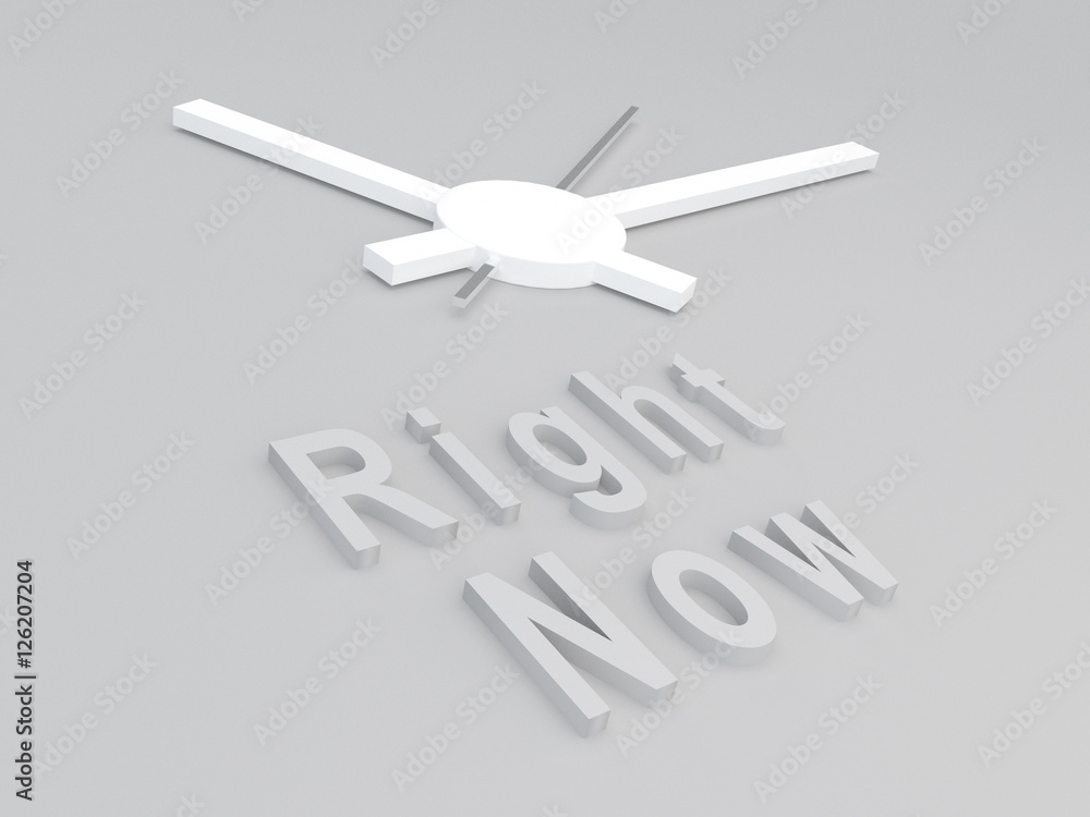 Right Now concept Right Now concept