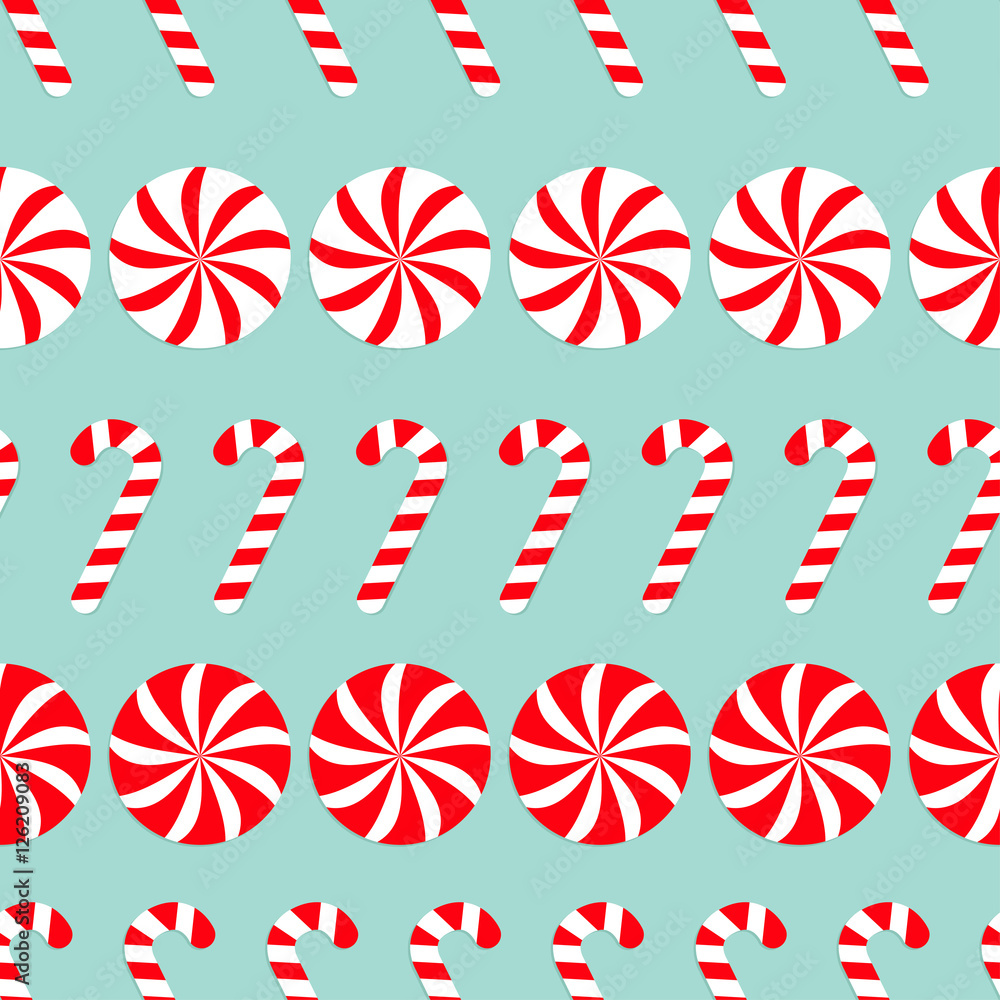 Candy Cane Wrapping Paper