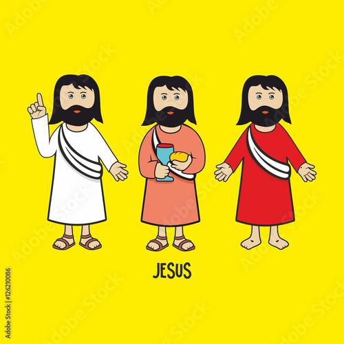 Biblical illustration. Jesus Christ.