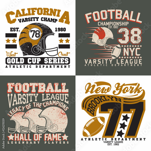 set of tee shirt print designs