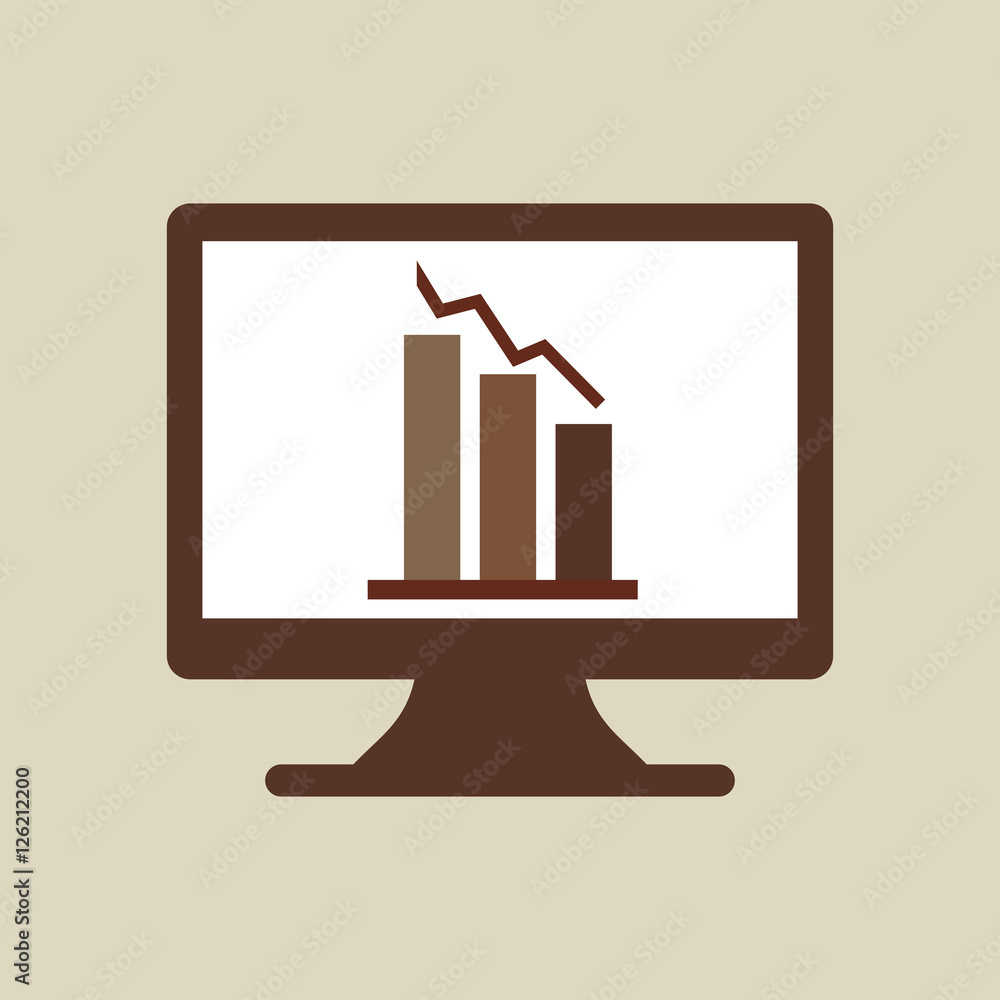 monitor computer infographic icon graphic vector illustration eps 10 monitor computer infographic icon graphic vector illustration eps 10