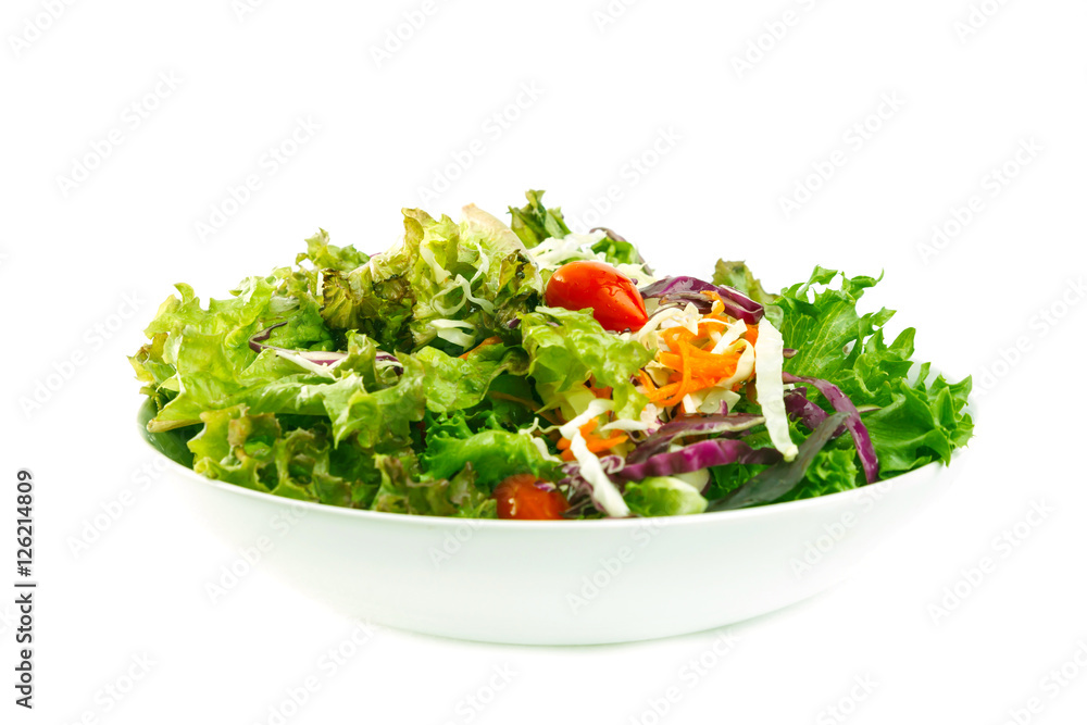 Fresh vegetables salad. Fresh vegetables salad.