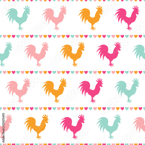 rooster year seamless