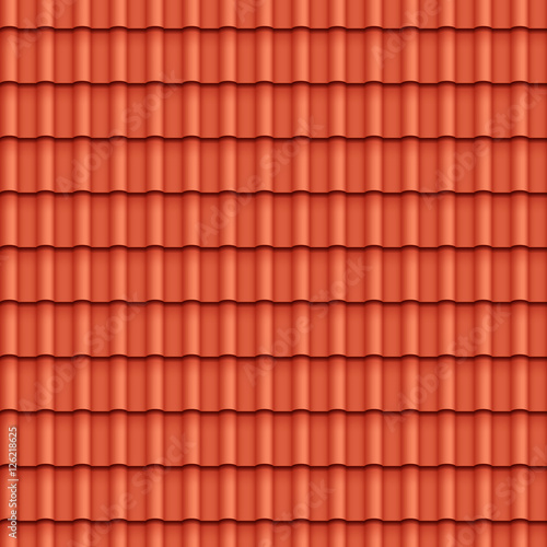 Roof Tile Seamless Pattern
