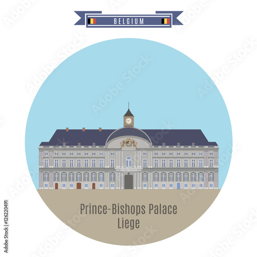 Prince-Bishops Palace  Liege  Belgium