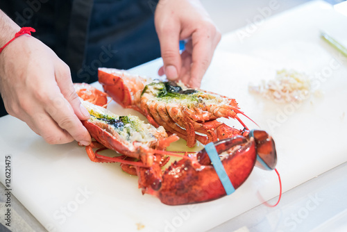 lobster in cooking 